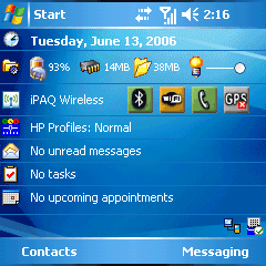 HP iPAQ hw6915