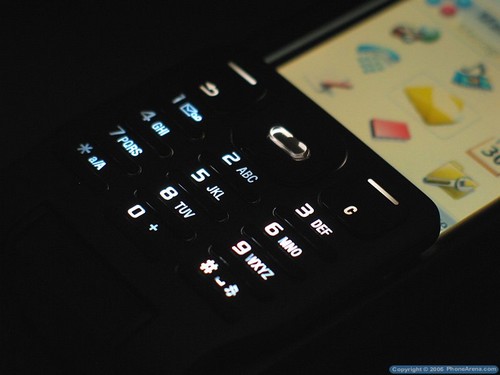 Sony Ericsson P990i - Подсветка алваитно-цифровой клавиатуры
