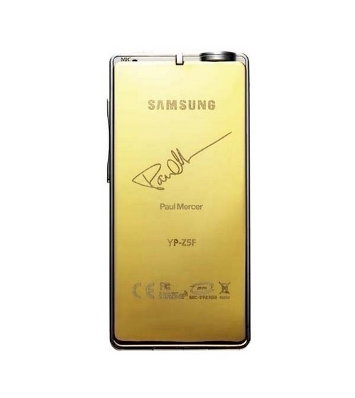 Samsung YP-Z5 - Задняя панель