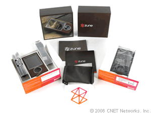Microsoft Zune - коробка