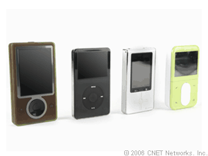 Microsoft Zune - Визуальные оценка размеров плеера