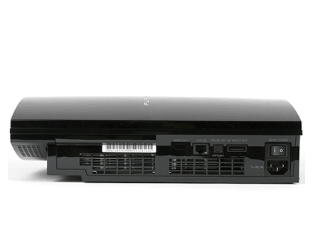 PlayStation 3 - вид сзади