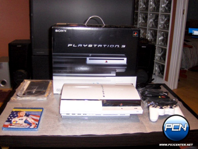 Белая PlayStation, коробка