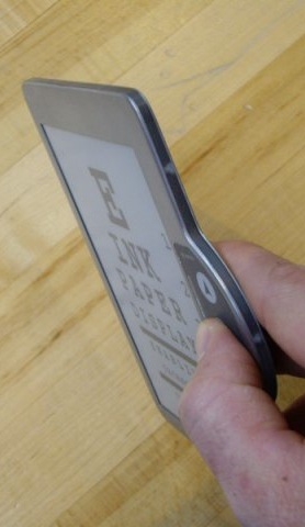 E Ink blueChute