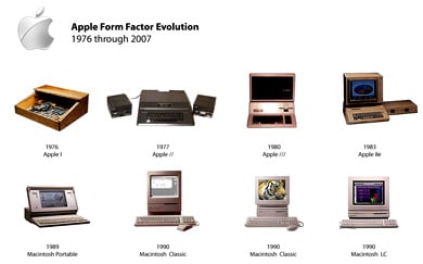 Apple Form Factor Evolution