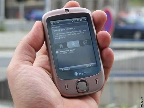 Розовый HTC Touch - 2