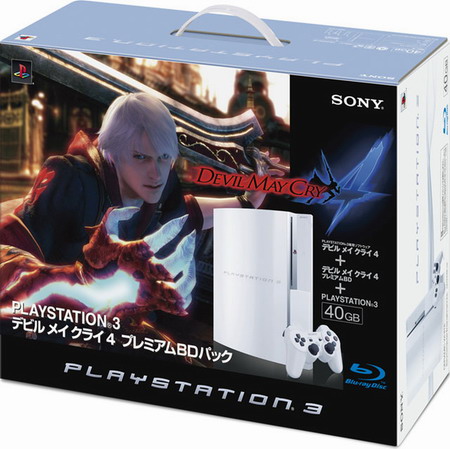 Sony PlayStation 3 Devil May Cry 4 white