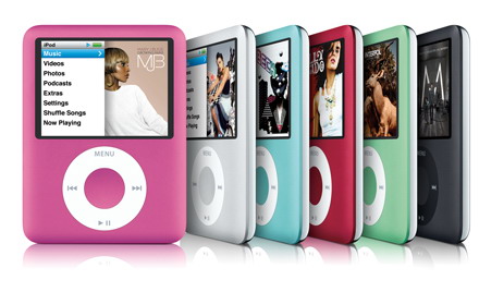 Ipod nano pink 1