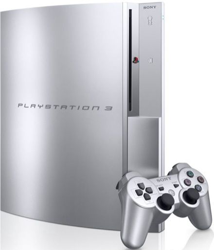 Satin Silver PS3