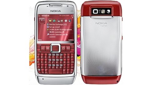 Nokia-e71-red