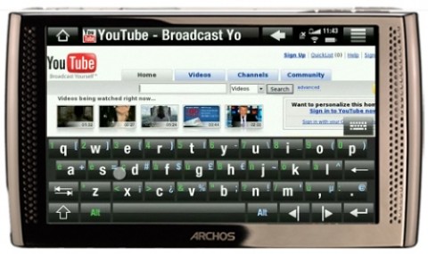 Archos MID на базе Android поступит в 3 квартале 2009 Archos MID на базе Android поступит в 3 квартале 2009