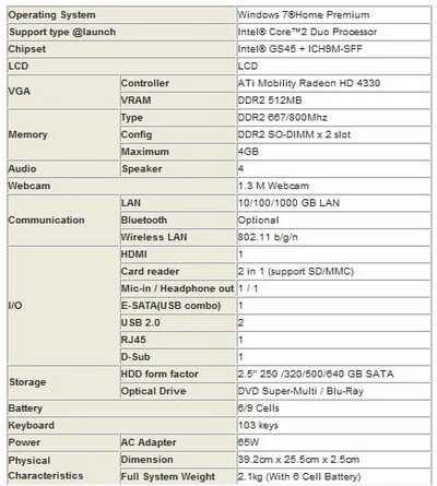 msi-x600-specs msi-x600-specs