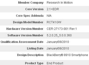 BlackBerry-8910-Emerges-Receives-Bluetooth-Certification-3 BlackBerry-8910-Emerges-Receives-Bluetooth-Certification-3