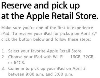 reserve ipad reserve ipad