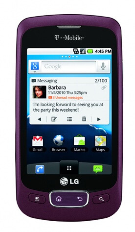 LG представляет Android-телефон Optimus T
LG представляет Android-телефон Optimus T