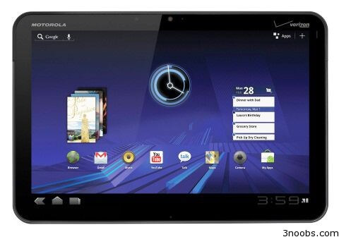 motorola xoom mz601. Новинка XOOM MZ601 построена