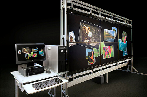 Technology 2012: HP показала 3-метровый сенсорный дисплей