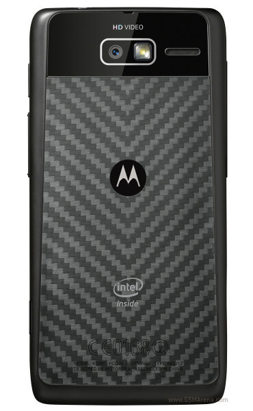 Motorola Razr i - вид сзади Motorola Razr i - вид сзади