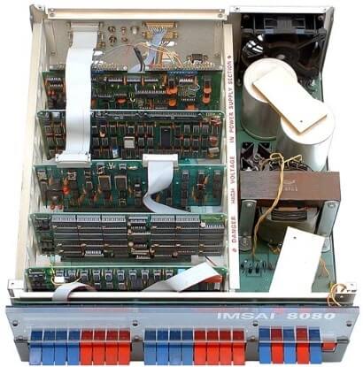 IMSAI 8080 изнутри IMSAI 8080 изнутри
