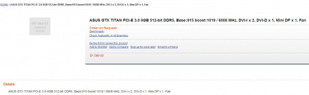NVIDIA GeForce Titan NVIDIA GeForce Titan
