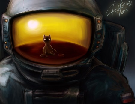 Кот в космосе Кот в космосе