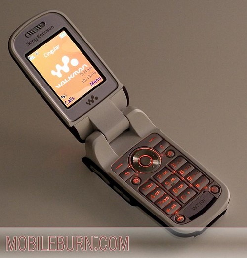 Sony Ericsson w710 - внутренняя подсветка